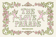 Love Parade Hand Drawn Vintage Fonts, a Handwritten Font by Nicky Laatz (Thumbnail 17 of 20)