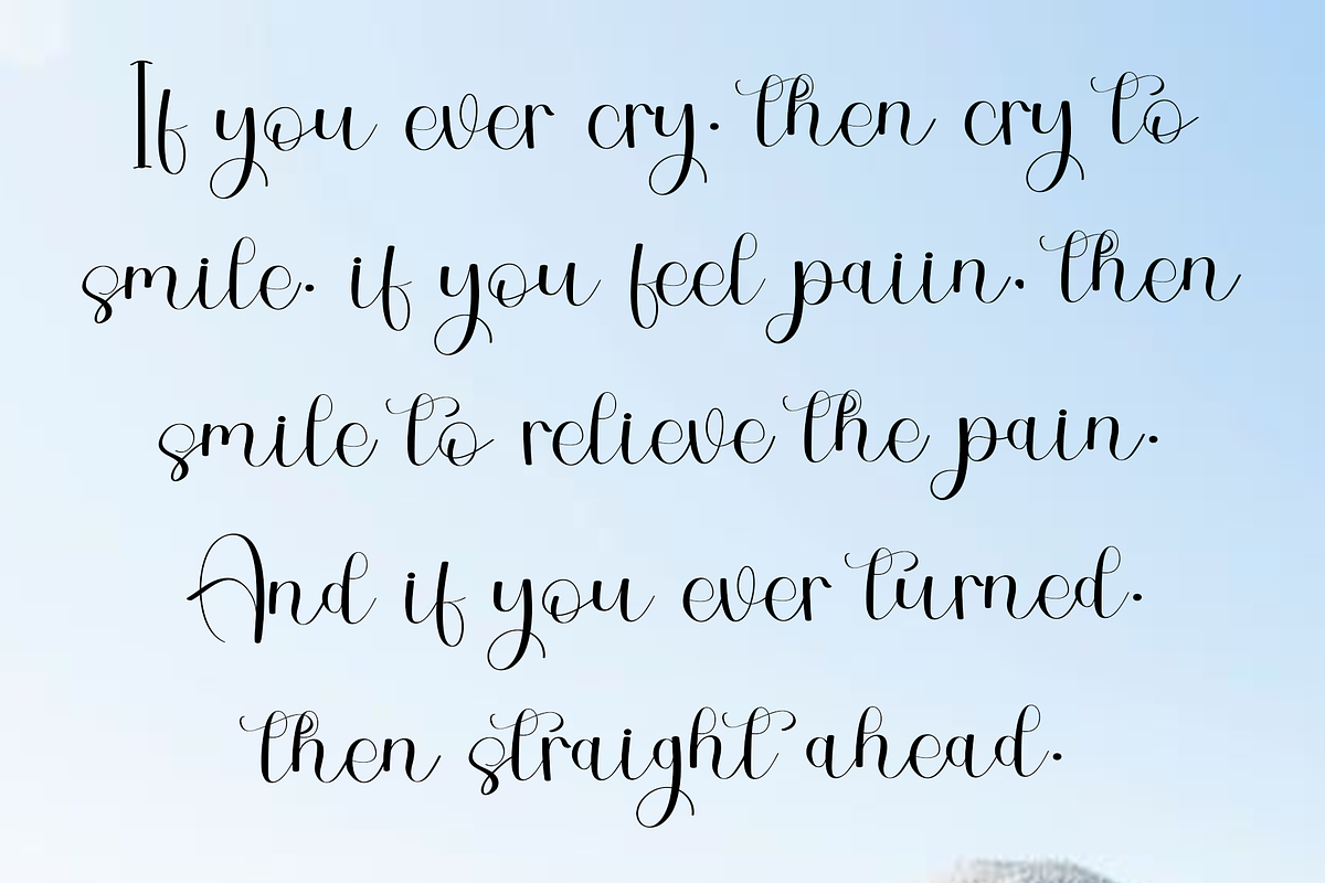 Painting Collection, a Handwritten Font by InermediaSTUDIO (Photo 3 of 8)