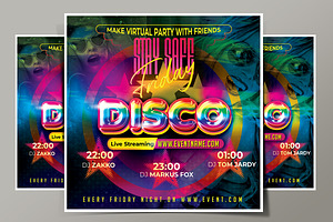 Disco Friday Flyer