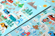 Xmasland Christmas poster design, a Flyer Template by www.lemongraphic.design (Thumbnail 1 of 6)