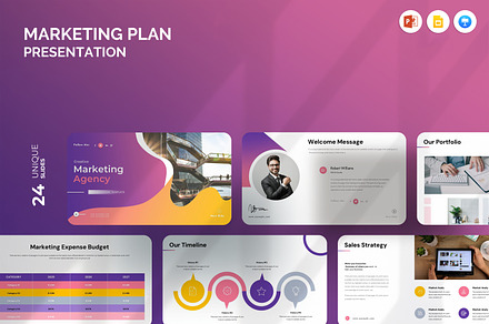 Marketing Plan Presentation Template