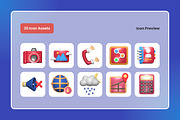 UI Essentials 3D Icon Pack, a Solid Icon by twinstd (Thumbnail 5 of 5)