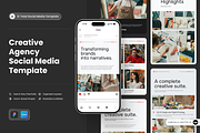 Klyro - Creative Agency Social Media, a Social Media Template by SLAB! Design (Thumbnail 1 of 8)