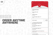 FoodHype | App UI Kit, an UI Kit Template by Saif71 - Shop (Thumbnail 6 of 11)