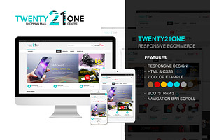 Twenty21One - Responsive E-Commerce