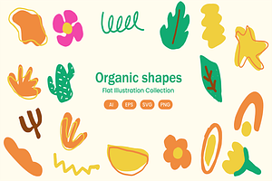 Organic Shape Illustration, an Object Illustration by Rahardi Creative
