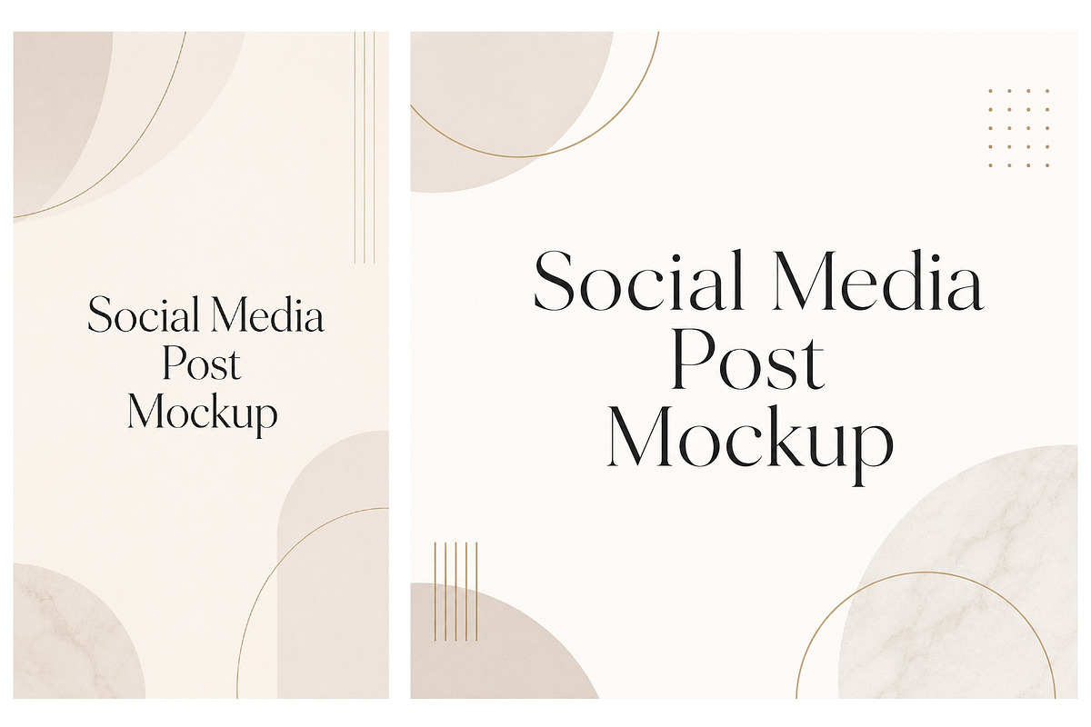 Instagram Social Media Post Mockup, a Social Media Template by studiogstock (Photo 2 of 2)