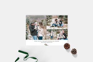 Christmas Card Template CD116