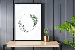 Eucalyptus Wreath Printable Art