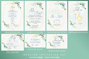 Wedding Invitation Set, an Invitation Template by Artolus (Thumbnail 1 of 8)