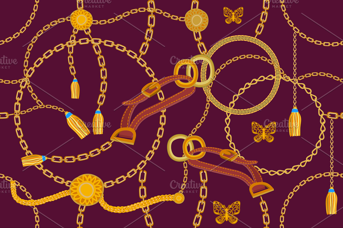 Chain Prints, a Texture Graphic by Svetlana Kononova (Photo 6 of 7)