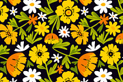 Сalendula and chamomile, a Pattern Graphic by GALAKAM (Thumbnail 6 of 7)
