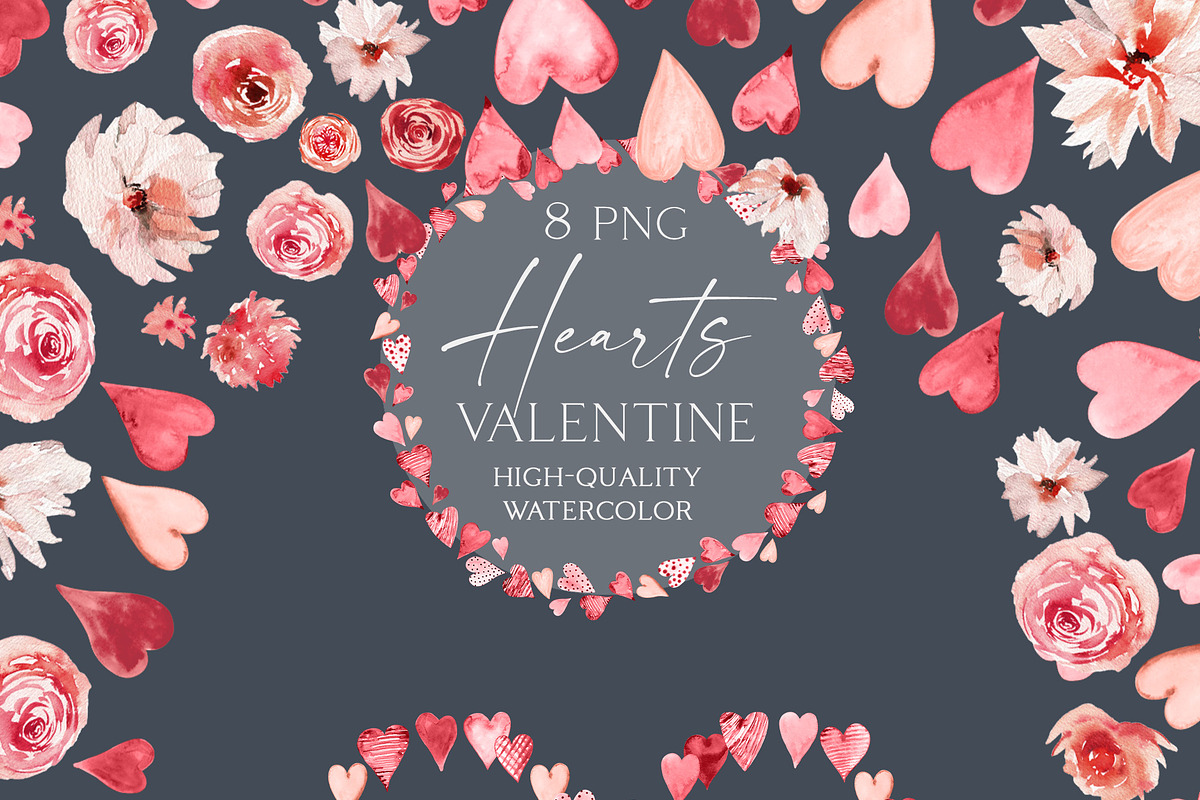 in Love - Valentine's Hearts, an Illustration by Olga Koelsch (Photo 8 of 16)