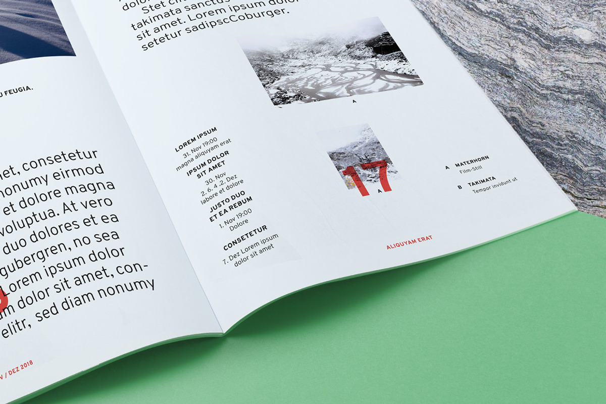 SWISS ALPS Magazin, a Magazine Template by Studio ZACK (Photo 7 of 11)