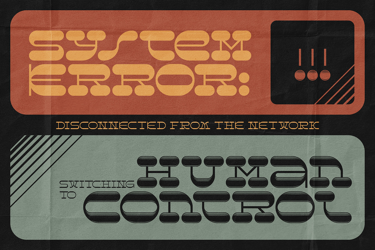 Resistor Slab Font, a Slab Serif Font by Gleb Guralnyk (Photo 2 of 7)