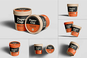 Cardboard Cup Mockup, a Cups & Container Mockup by zippypixelstudio (Thumbnail 1 of 14)