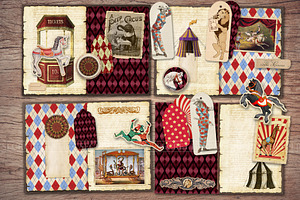 Circus Scrapbooking Kit