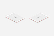 iPad Isometric & Simple Mockups Set, an iPad Mockup by tamiq (Thumbnail 4 of 7)