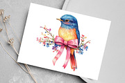Coquette Christmas Clipart, an Illustration by Canvas Craft (Thumbnail 5 of 8)