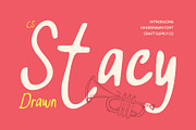 CS Stacy Drawn, a Handwritten Font by Craft Supply Co. (Thumbnail 1 of 8)