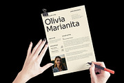 Minimal Resume And Cover Letter, a Resume Template by Neermana (Thumbnail 4 of 5)