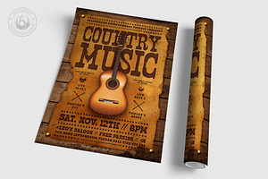 Country Music Flyer Template V1