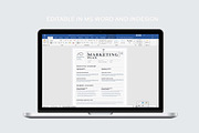Marketing Plan | MS Word & Indesign, a Stationery Template by design_hut (Thumbnail 3 of 7)
