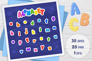 Kids Alphabet and Numbers, an Object Graphic by LartGraphics (Thumbnail 6 of 18)
