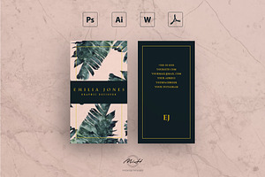 Leaf Bussiness Card Template