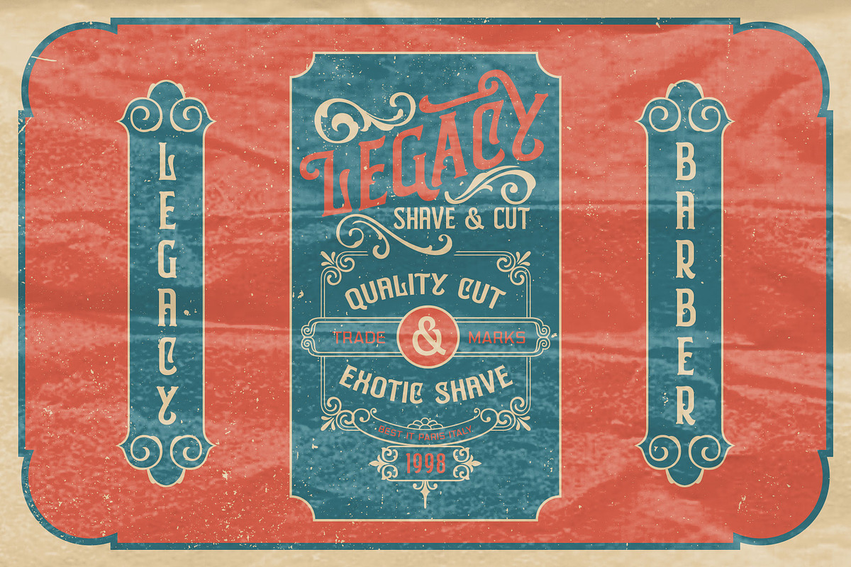 Young Fighter Vintage Display, a Serif Font by alit design (Photo 12 of 21)