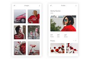 Stock Photography & Images Figma App