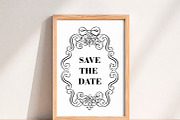 Hand Painted Wedding PNG Black Line, a Person Illustration by PatternPalette (Thumbnail 4 of 7)