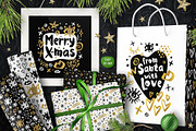 Gold, Black, White, Christmas, an Object Graphic by Iraida_Bearlala (Thumbnail 5 of 10)