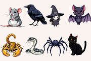 Nightmare Beasts & Creepy Crawlers, an Animal Illustration by PrintHaven Designs (Thumbnail 4 of 6)