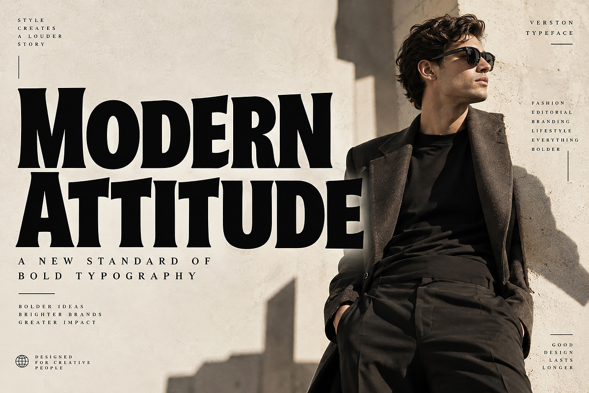 Verston — Strong. Elegant. Confident, a Script Font by Wow Magic (Photo 3 of 5)