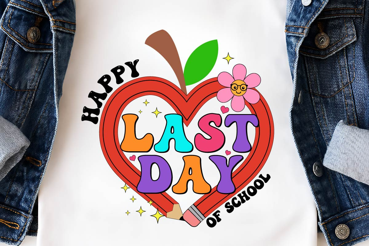 Happy Last Day of School PNG SVG, an Object Graphic by EllaMaiyaali (Photo 7 of 7)