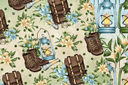 Wanderlust Digital Papers, a Pattern Graphic by Phantasia Design (Thumbnail 6 of 7)
