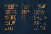 Sotile Cimba - Vintage Display Font, a Slab Serif Font by Morisco (Thumbnail 2 of 7)