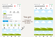 Instagram Profile Mock-up, a Social Media Template by SocialStyleTemplates (Thumbnail 3 of 7)