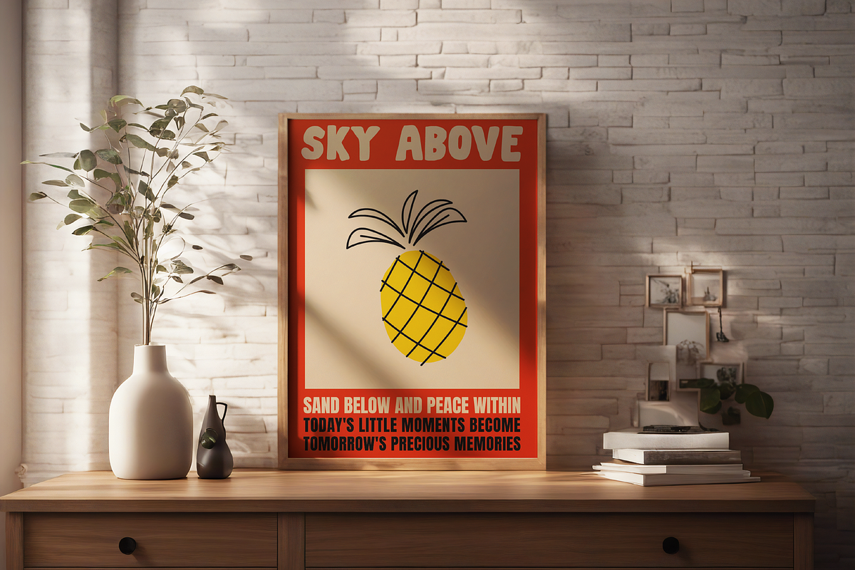 Summer Poster Wall Art Design, an Object Graphic by digitalsbydepi (Photo 6 of 6)