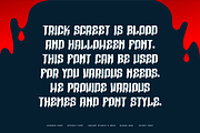 Trick Screet - Halloween Font, a Sans Serif Font by Iqsiart Studio (Thumbnail 6 of 6)