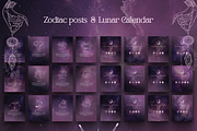 Purple Spiritual Instagram Posts, a Social Media Template by Under My Cozy Roof (Thumbnail 6 of 9)
