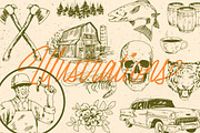 Krostenia - Monoline Script + Bonus, a Script Font by Letterhend Studio (Thumbnail 4 of 9)
