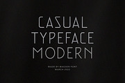 Magsen - Modern Font, a Sans Serif Font by Tammami (Thumbnail 3 of 9)