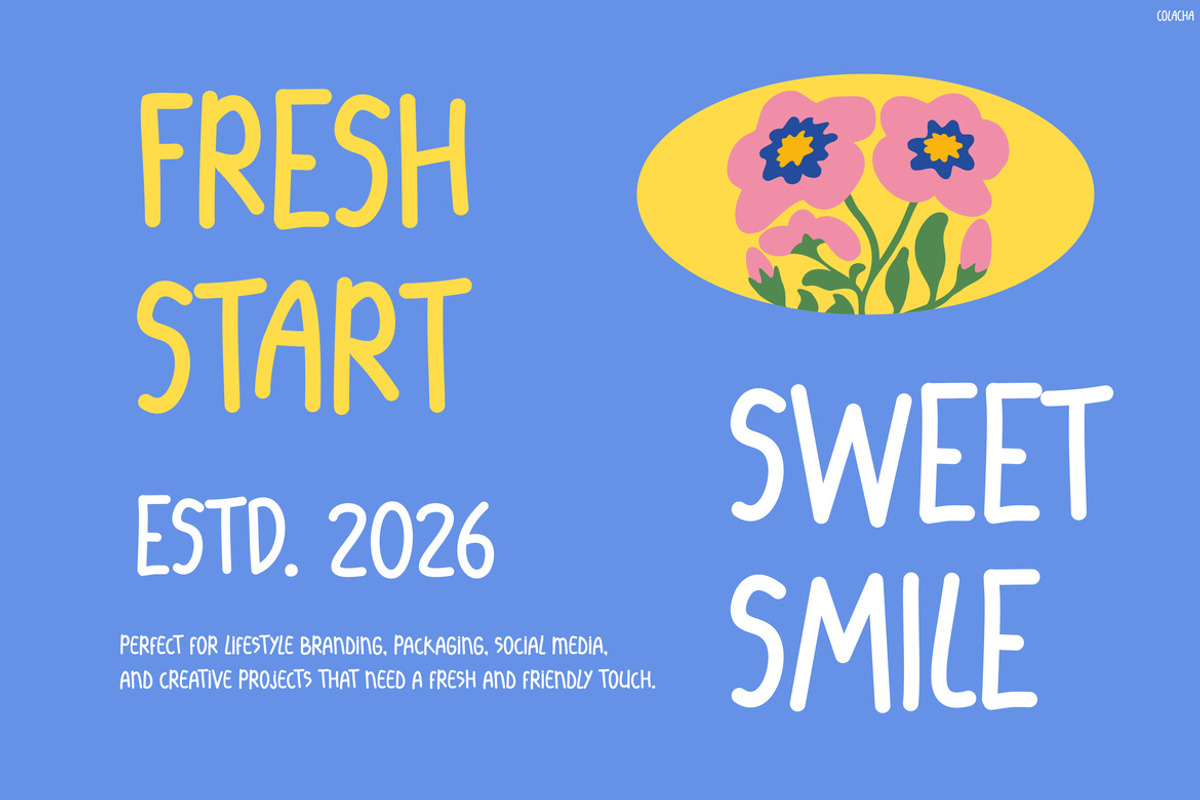 Colacha, a Script Font by Pinisi ART (Photo 6 of 10)