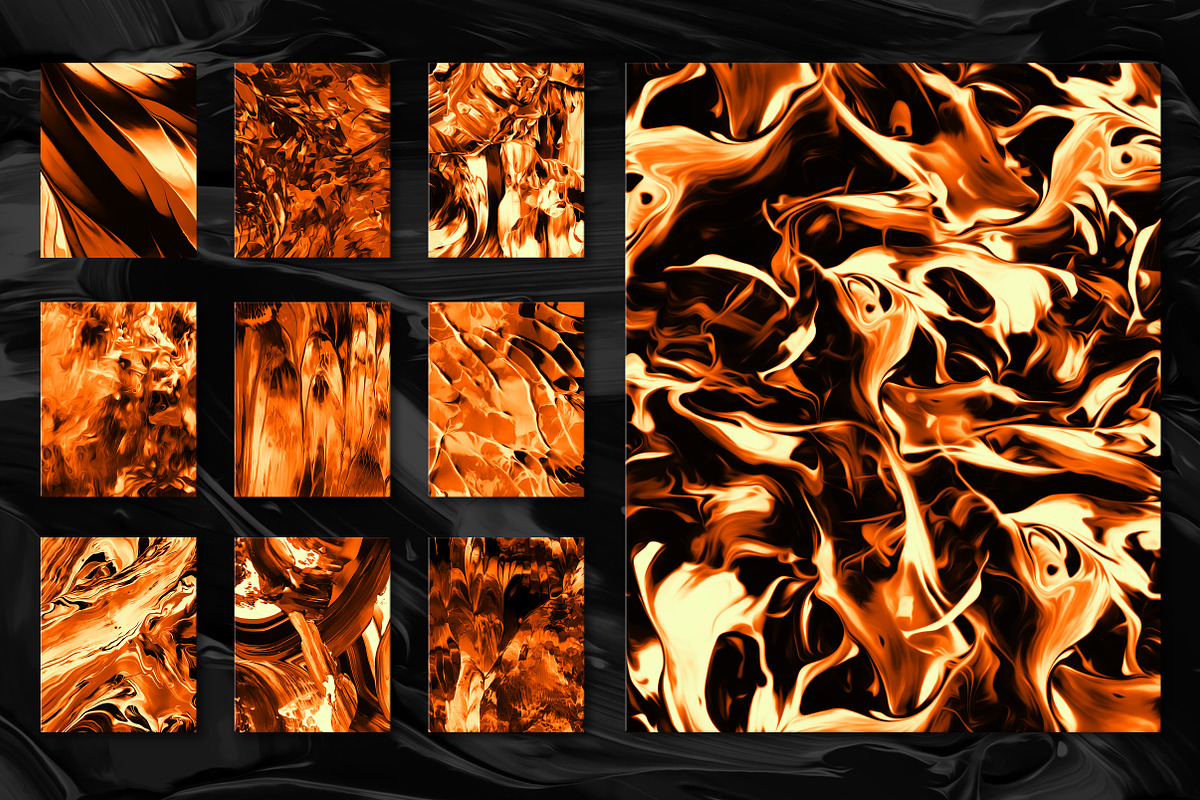 Flow Bundle—300 fluid paint textures, a Texture Graphic by Chroma Supply (Photo 20 of 34)