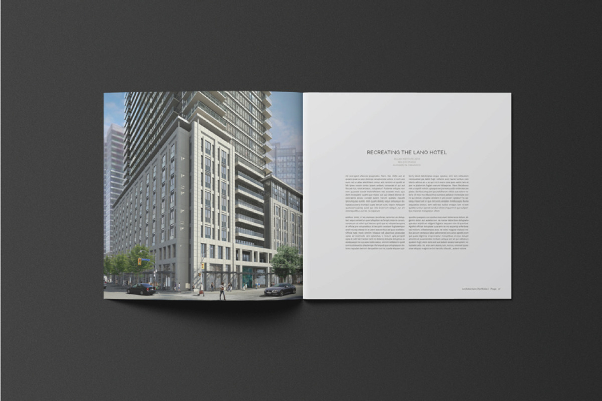 Square Architecture Portfolio, a Brochure Template by Alhaytar (Photo 9 of 15)