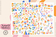 Natural Motives || Abstract Set, a Decorative Illustration by nadispasibenko (Thumbnail 9 of 10)