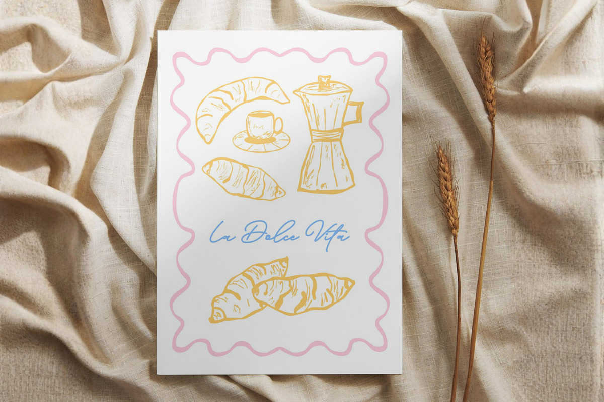 Amalfi coast hand-drawn clipart, a Decorative Illustration by CapriceMeDesigns (Photo 8 of 17)