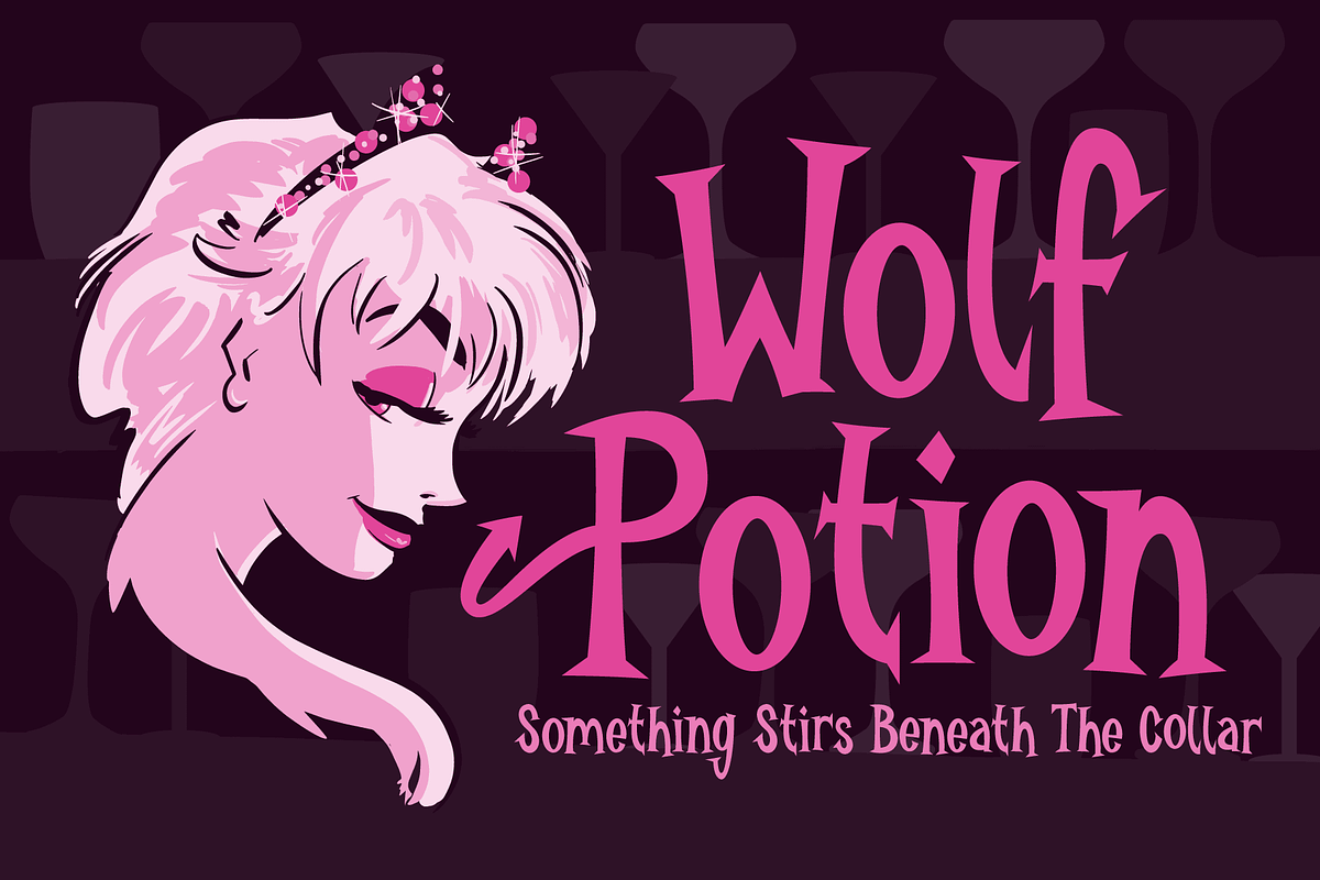Burlexa: A Devilishly Good Serif Fon, a Font by Wingsart Studio (Photo 11 of 16)